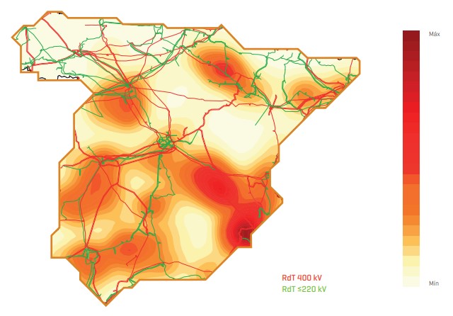 Distribución geográfica de las instalaciones de energía solar fotovoltaica 